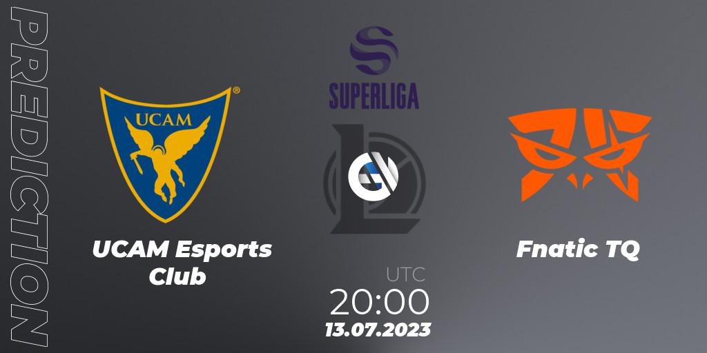 Pronósticos UCAM Esports Club - Fnatic TQ. 13.07.23. Superliga Summer 2023 - Group Stage - LoL