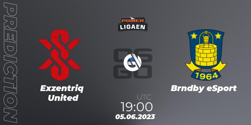 Pronósticos Exzentriq United - Brøndby eSport. 05.06.23. Dust2.dk Ligaen Season 23 - CS2 (CS:GO)