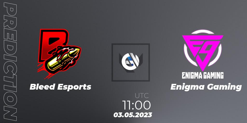 Pronósticos Bleed Esports - Enigma Gaming. 03.05.23. VALORANT Challengers 2023: Malaysia & Singapore Split 2 - Group stage - VALORANT