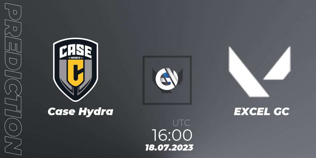 Pronósticos Case Hydra - EXCEL GC. 18.07.2023 at 16:10. VCT 2023: Game Changers EMEA Series 2 - Group Stage - VALORANT