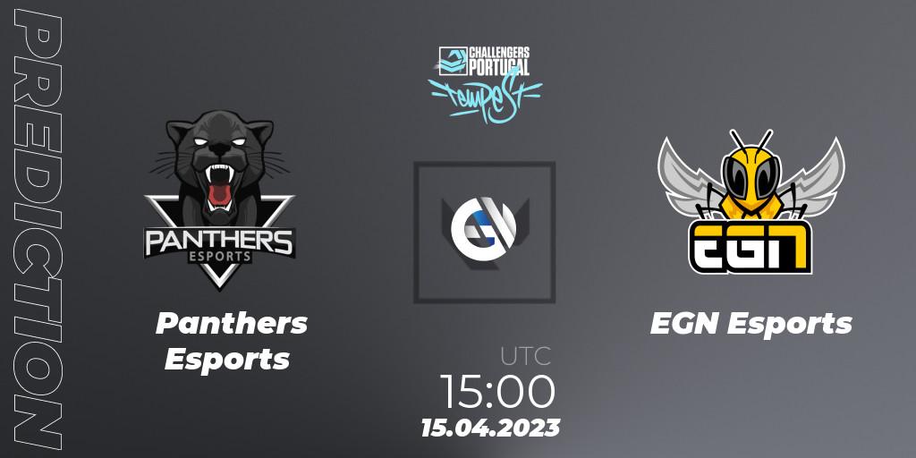 Pronósticos Panthers Esports - EGN Esports. 15.04.2023 at 15:00. VALORANT Challengers 2023 Portugal: Tempest Split 2 - VALORANT