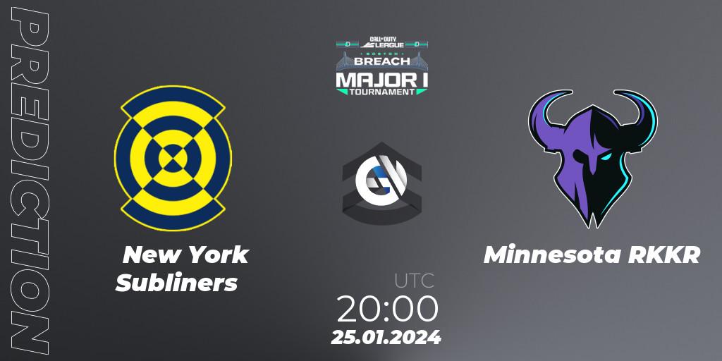 Pronósticos New York Subliners - Minnesota RØKKR. 25.01.2024 at 20:00. Call of Duty League 2024: Stage 1 Major - Call of Duty