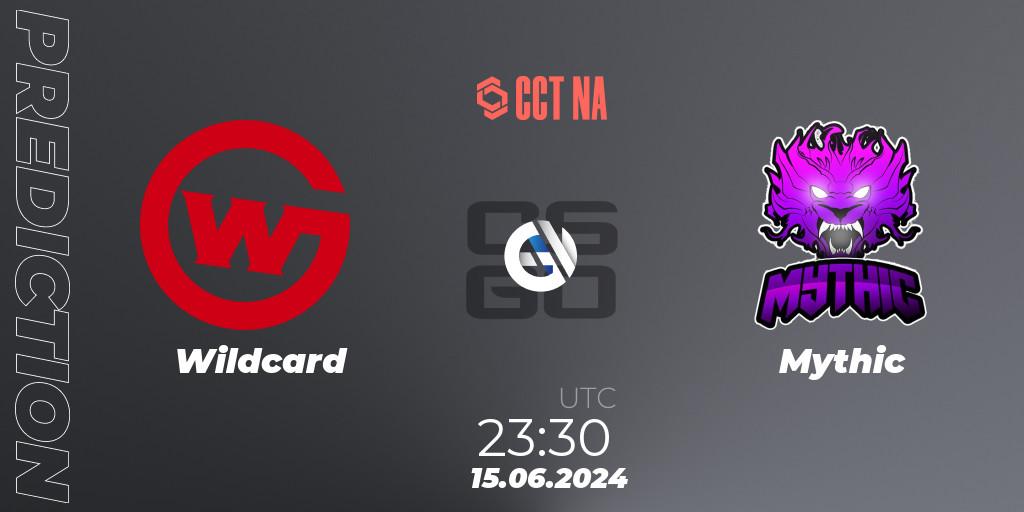 Pronósticos Wildcard - Mythic. 15.06.2024 at 23:30. CCT Season 2 North American Series #1 - Counter-Strike (CS2)