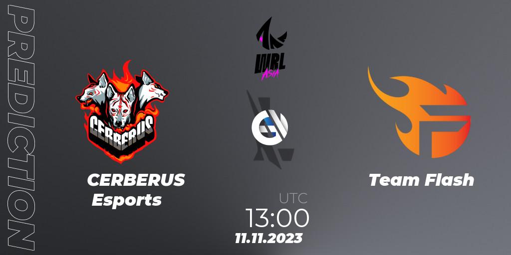 Pronósticos CERBERUS Esports - Team Flash. 11.11.2023 at 13:00. WRL Asia 2023 - Season 2 - Regular Season - Wild Rift
