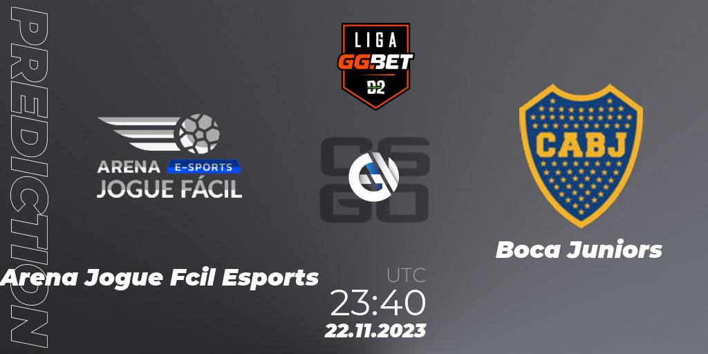 Pronósticos Arena Jogue Fácil Esports - Boca Juniors. 22.11.23. Dust2 Brasil Liga Season 2 - CS2 (CS:GO)
