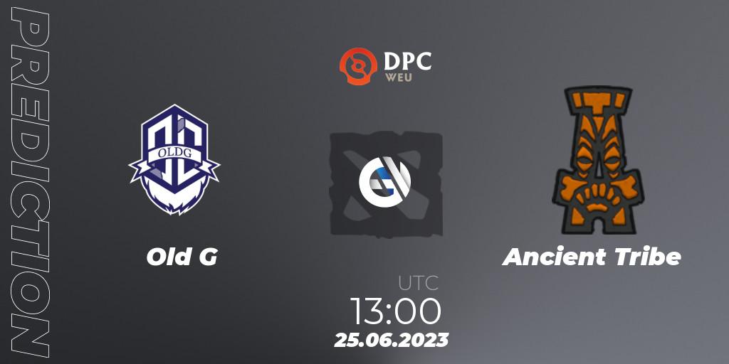 Pronósticos Old G - Ancient Tribe. 25.06.23. DPC 2023 Tour 3: WEU Division II (Lower) - Dota 2