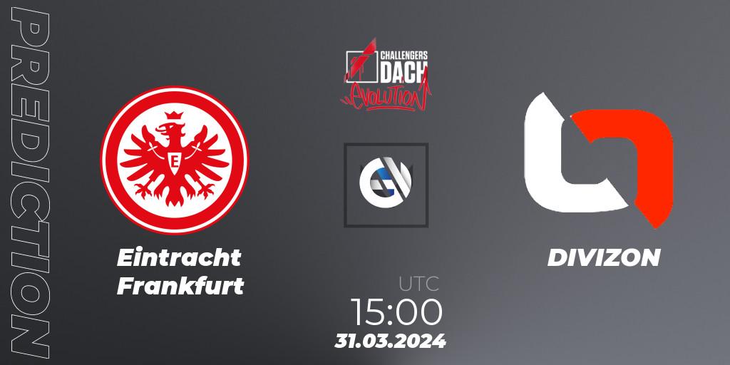 Pronósticos Eintracht Frankfurt - DIVIZON. 07.04.2024 at 15:00. VALORANT Challengers 2024 DACH: Evolution Split 1 - VALORANT