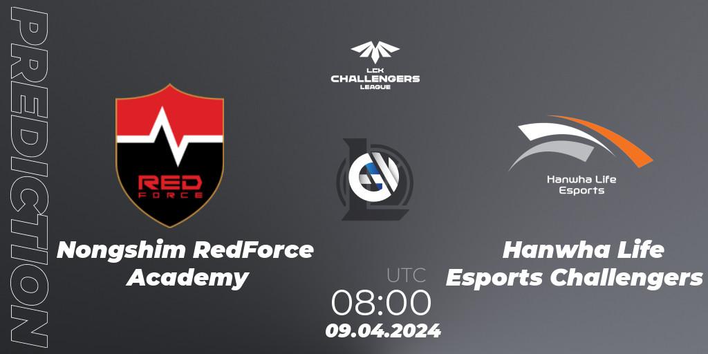 Pronósticos Nongshim RedForce Academy - Hanwha Life Esports Challengers. 09.04.24. LCK Challengers League 2024 Spring - Playoffs - LoL