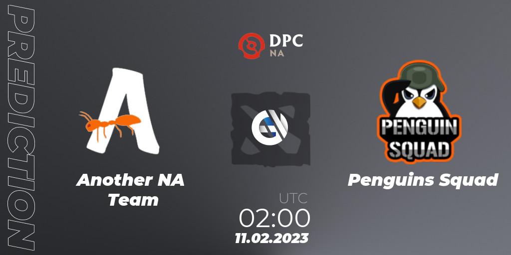 Pronósticos Another NA Team - Penguins Squad. 11.02.23. DPC 2022/2023 Winter Tour 1: NA Division II (Lower) - Dota 2