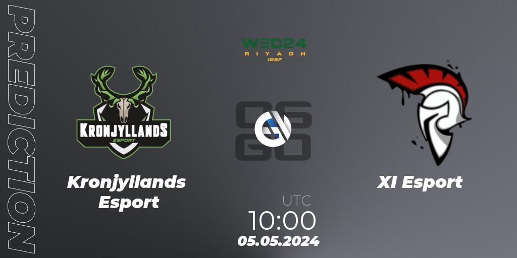Pronósticos Kronjyllands Esport - XI Esport. 05.05.2024 at 10:00. IESF World Esports Championship 2024: Danish Qualifier - Counter-Strike (CS2)