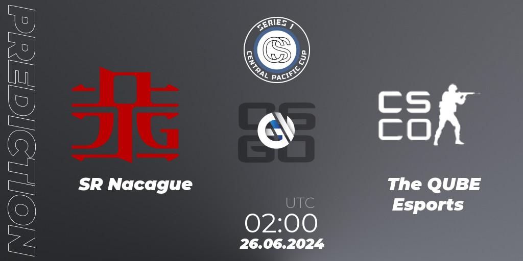 Pronósticos SR Nacague - The QUBE Esports. 26.06.2024 at 02:00. Central Pacific Cup: Series 1 - Counter-Strike (CS2)