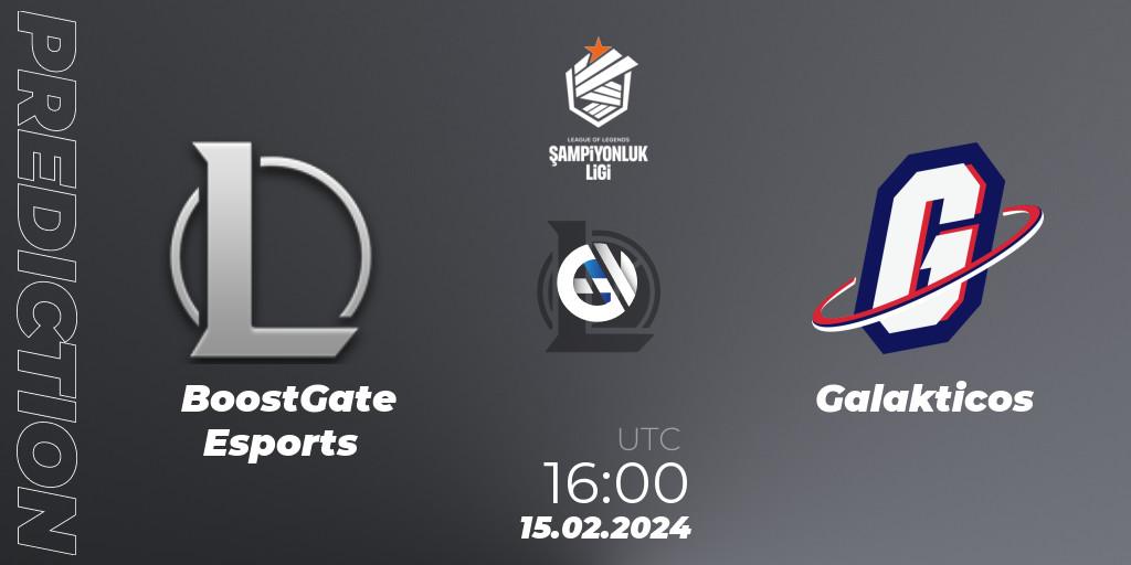 Pronósticos BoostGate Esports - Galakticos. 15.02.24. TCL Winter 2024 - LoL