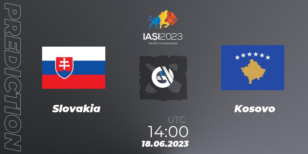 Pronósticos Slovakia - Kosovo. 18.06.2023 at 14:00. IESF Europe A Qualifier 2023 - Dota 2