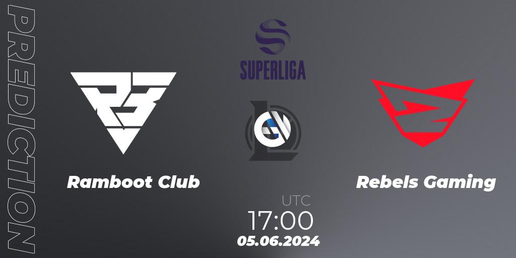 Pronósticos Ramboot Club - Rebels Gaming. 05.06.2024 at 17:00. LVP Superliga Summer 2024 - LoL