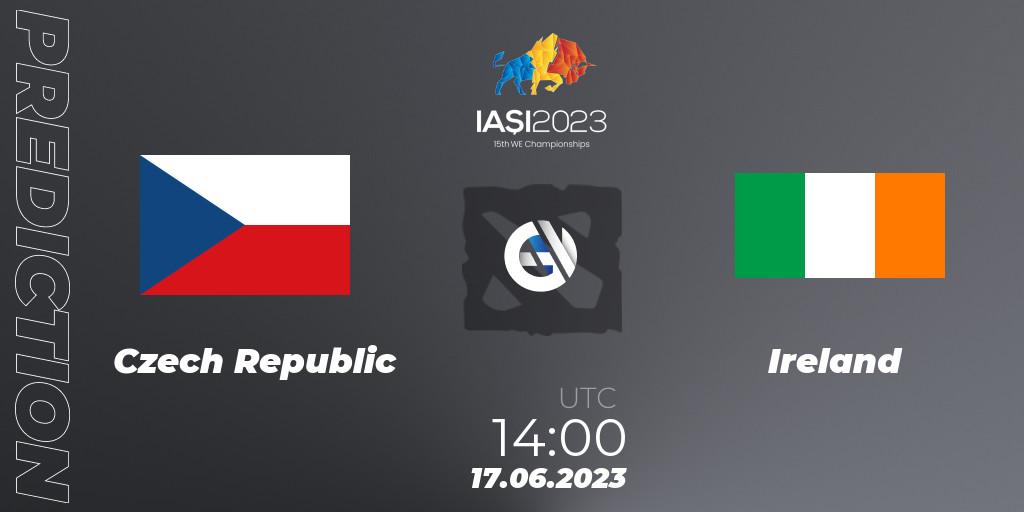 Pronósticos Czech Republic - Ireland. 17.06.2023 at 14:00. IESF Europe A Qualifier 2023 - Dota 2