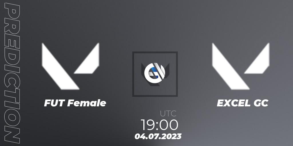 Pronósticos FUT Female - EXCEL GC. 04.07.2023 at 19:10. VCT 2023: Game Changers EMEA Series 2 - Group Stage - VALORANT