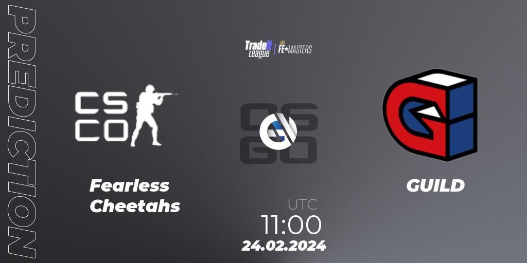 Pronósticos Fearless Cheetahs - GUILD. 24.02.24. Tradeit League FE Masters #1 - CS2 (CS:GO)