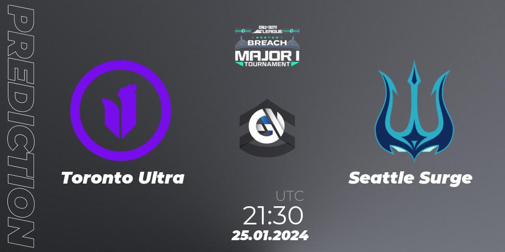 Pronósticos Toronto Ultra - Seattle Surge. 25.01.2024 at 21:30. Call of Duty League 2024: Stage 1 Major - Call of Duty