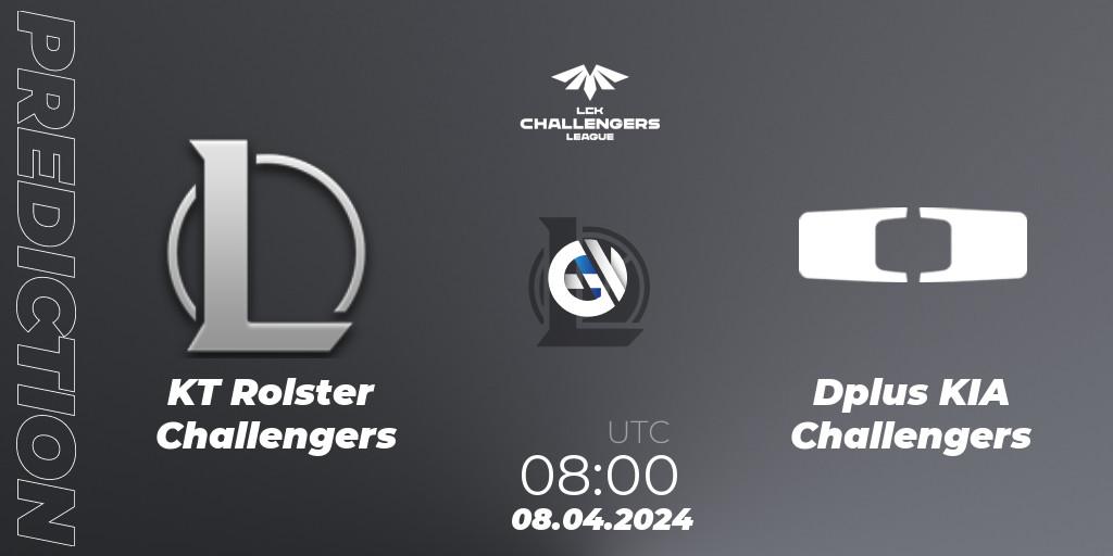 Pronósticos KT Rolster Challengers - Dplus KIA Challengers. 08.04.24. LCK Challengers League 2024 Spring - Playoffs - LoL