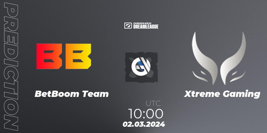 Pronósticos BetBoom Team - Xtreme Gaming. 02.03.24. DreamLeague Season 22 - Dota 2
