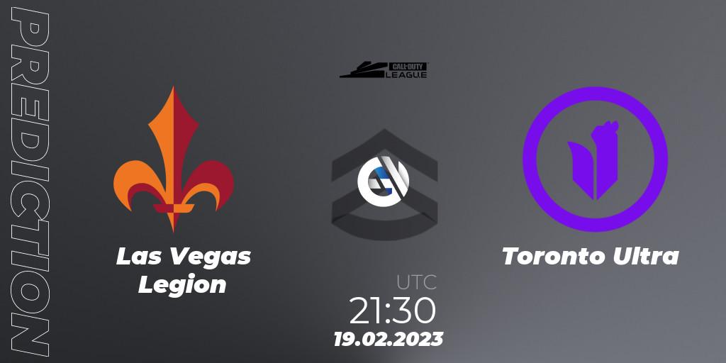 Pronósticos Las Vegas Legion - Toronto Ultra. 19.02.2023 at 21:30. Call of Duty League 2023: Stage 3 Major Qualifiers - Call of Duty