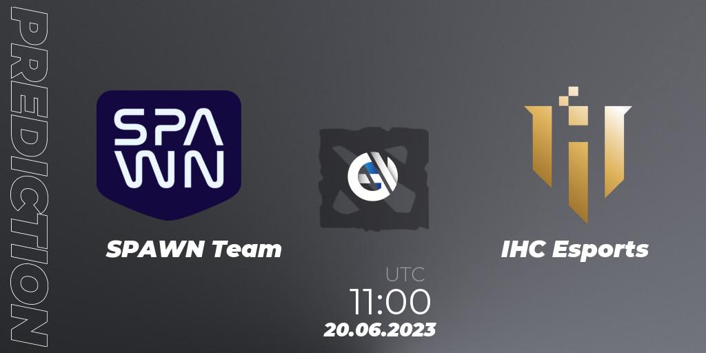 Pronósticos SPAWN Team - IHC Esports. 20.06.2023 at 11:30. 1XPLORE Asia #1 - Dota 2