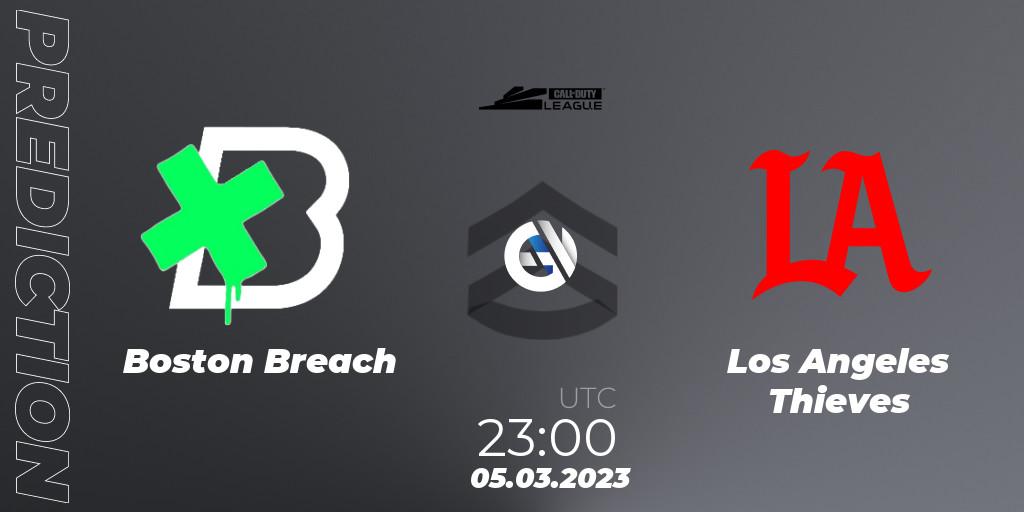 Pronósticos Boston Breach - Los Angeles Thieves. 05.03.2023 at 23:00. Call of Duty League 2023: Stage 3 Major Qualifiers - Call of Duty