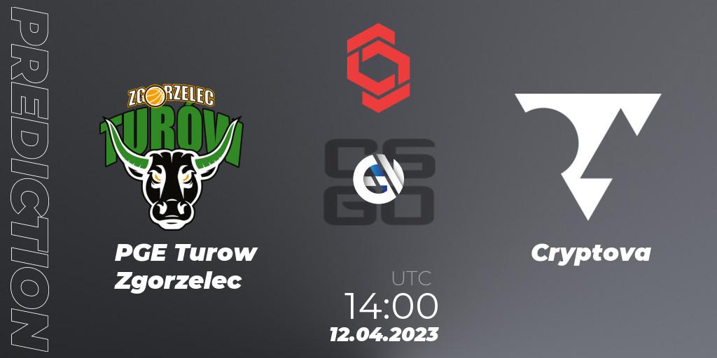 Pronósticos PGE Turow Zgorzelec - Cryptova. 12.04.2023 at 14:45. CCT Central Europe Series #6: Closed Qualifier - Counter-Strike (CS2)