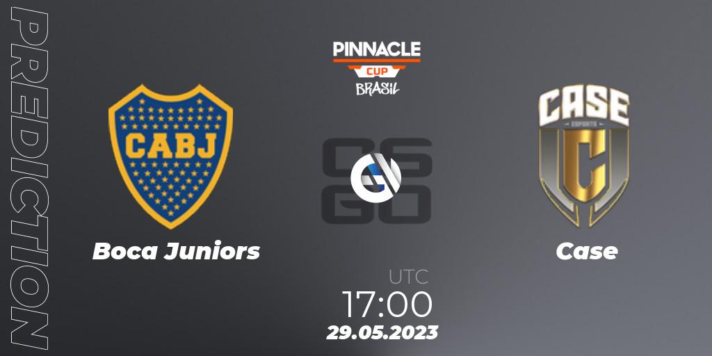 Pronósticos Boca Juniors - Case. 29.05.2023 at 14:00. Pinnacle Brazil Cup 1 - Counter-Strike (CS2)