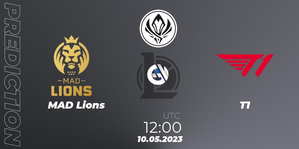 Pronósticos MAD Lions - T1. 10.05.23. MSI 2023 - Playoff - LoL