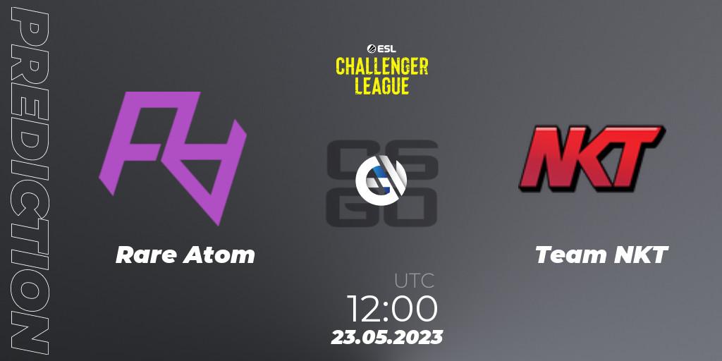 Pronósticos Rare Atom - Team NKT. 23.05.2023 at 12:00. ESL Challenger League Season 45: Asia-Pacific - Counter-Strike (CS2)