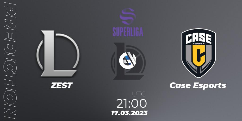 Pronósticos ZEST - Case Esports. 17.03.23. LVP Superliga 2nd Division Spring 2023 - Group Stage - LoL