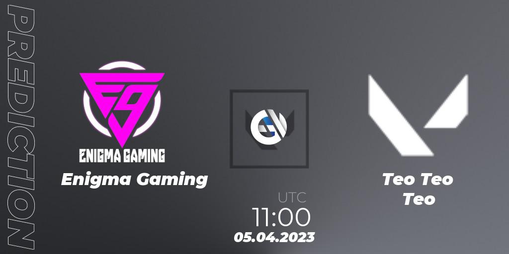 Pronósticos Enigma Gaming - Teo Teo Teo. 05.04.23. VALORANT Challengers 2023: Malaysia & Singapore Split 2 - Group stage - VALORANT