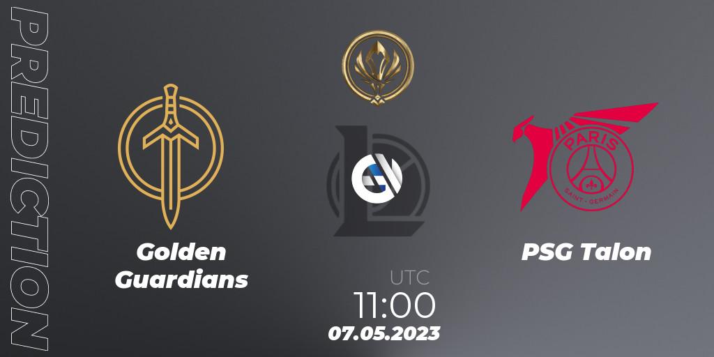 Pronósticos Golden Guardians - PSG Talon. 07.05.23. Mid-Season Invitational 2023 Last Chance Qualifier - LoL