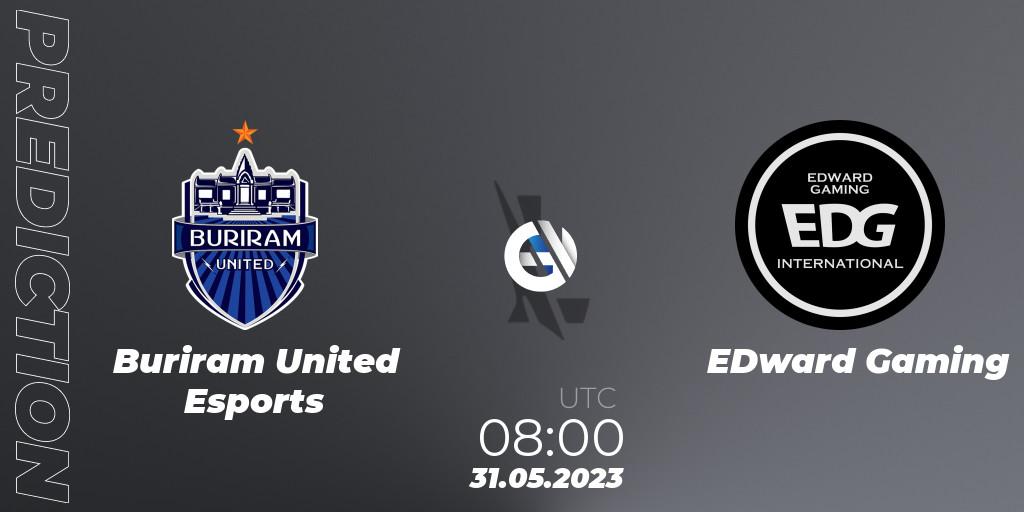 Pronósticos Buriram United Esports - EDward Gaming. 31.05.23. WRL Asia 2023 - Season 1 - Regular Season - Wild Rift