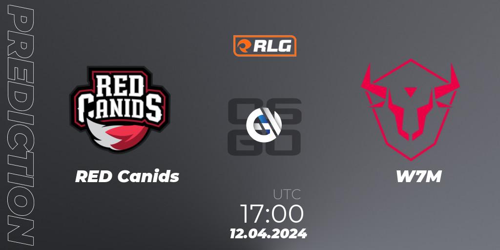 Pronósticos RED Canids - W7M. 12.04.24. RES Latin American Series #3 - CS2 (CS:GO)