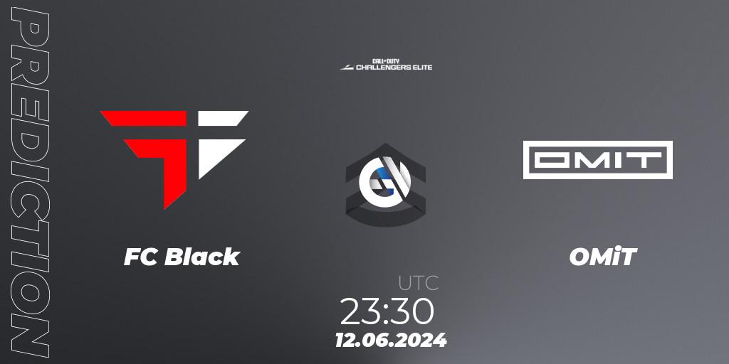 Pronósticos FC Black - OMiT. 12.06.2024 at 22:30. Call of Duty Challengers 2024 - Elite 3: NA - Call of Duty