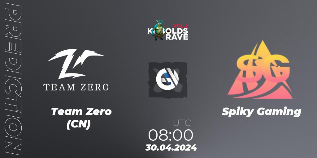 Pronósticos Team Zero (CN) - Spiky Gaming. 30.04.2024 at 08:00. Cringe Station Kobolds Rave 2 - Dota 2