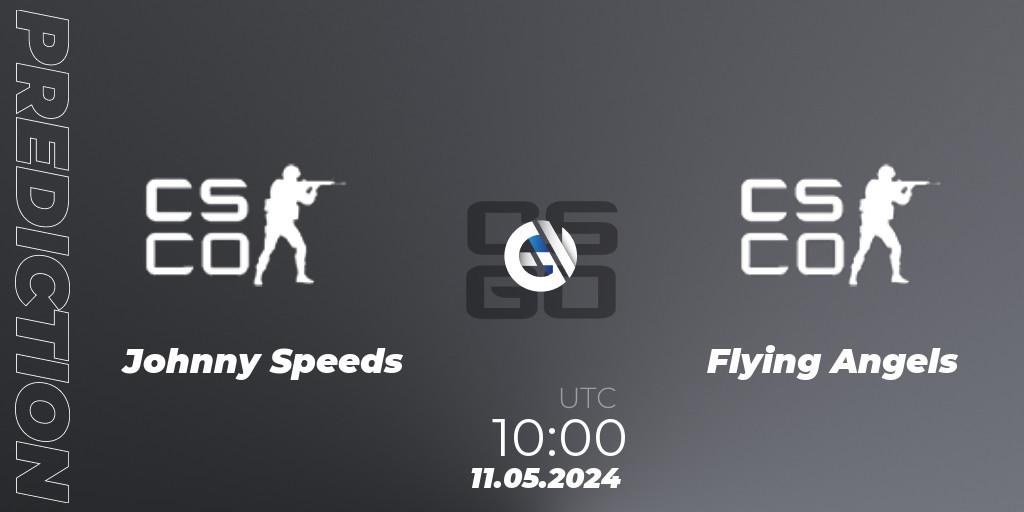 Pronósticos Johnny Speeds - Flying Angels. 11.05.2024 at 10:00. MAX Skills Tournament - Counter-Strike (CS2)