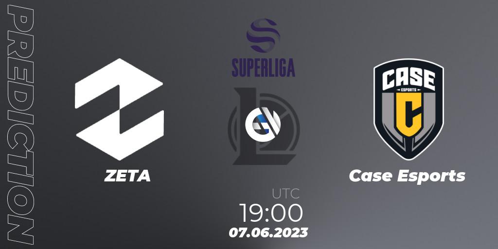 Pronósticos ZETA - Case Esports. 07.06.2023 at 19:00. LVP Superliga 2nd Division 2023 Summer - LoL