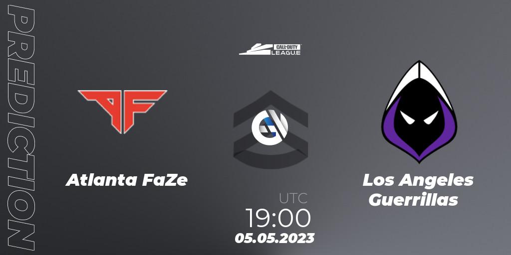 Pronósticos Atlanta FaZe - Los Angeles Guerrillas. 05.05.2023 at 19:00. Call of Duty League 2023: Stage 5 Major Qualifiers - Call of Duty