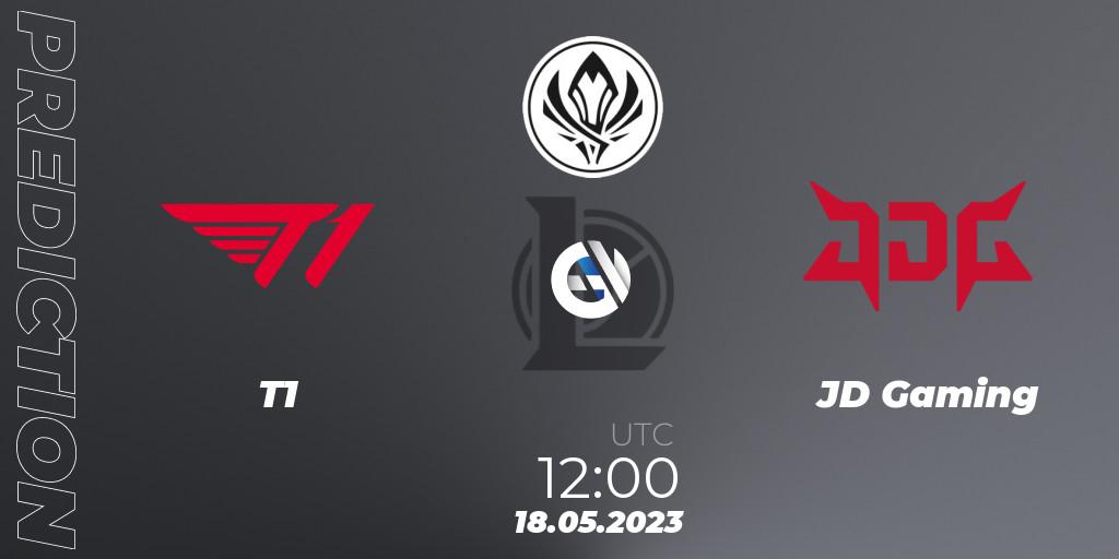 Pronósticos T1 - JD Gaming. 18.05.23. MSI 2023 - Playoff - LoL