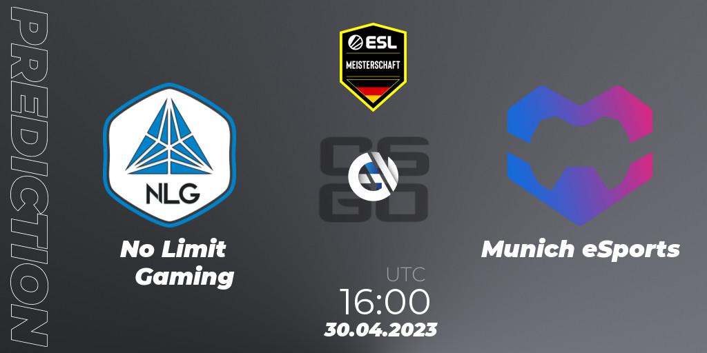 Pronósticos No Limit Gaming - Munich eSports. 14.05.23. ESL Meisterschaft: Spring 2023 - Division 2 - CS2 (CS:GO)