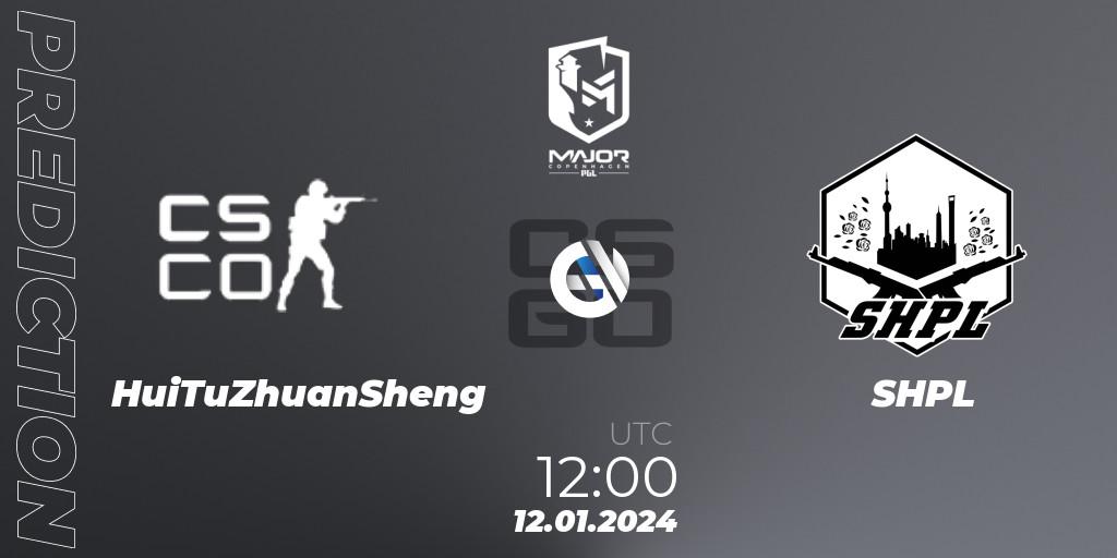 Pronósticos HuiTuZhuanSheng - SHPL. 12.01.2024 at 12:00. PGL CS2 Major Copenhagen 2024 China RMR Open Qualifier - Counter-Strike (CS2)
