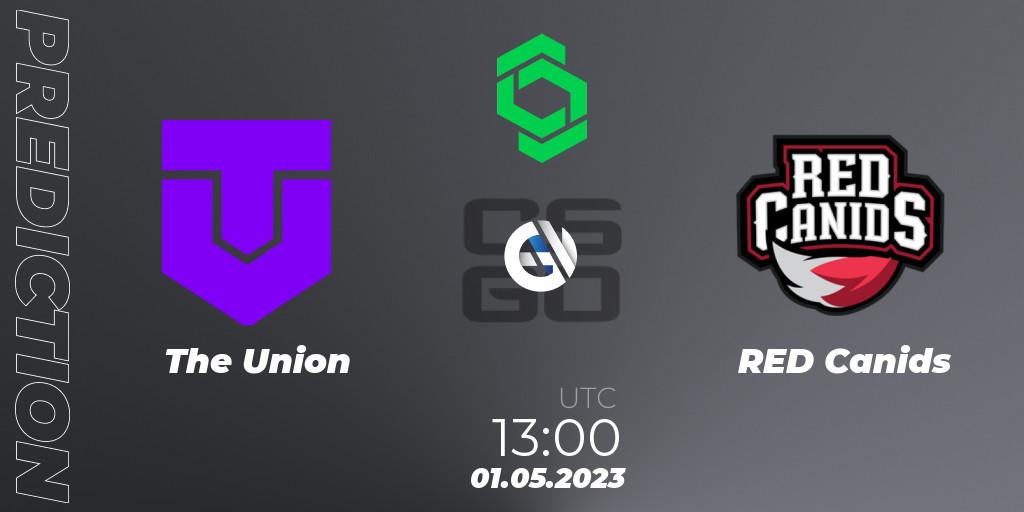 Pronósticos The Union - RED Canids. 01.05.2023 at 13:00. CCT South America Series #7 - Counter-Strike (CS2)