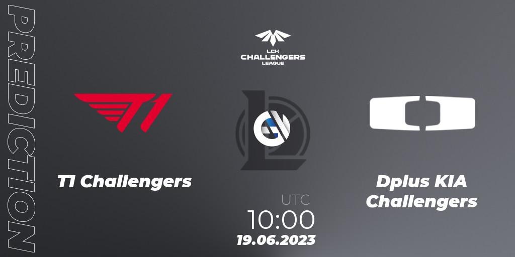 Pronósticos T1 Challengers - Dplus KIA Challengers. 19.06.23. LCK Challengers League 2023 Summer - Group Stage - LoL