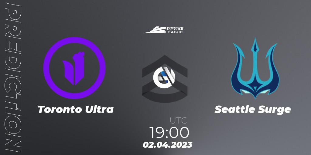 Pronósticos Toronto Ultra - Seattle Surge. 02.04.2023 at 19:00. Call of Duty League 2023: Stage 4 Major Qualifiers - Call of Duty