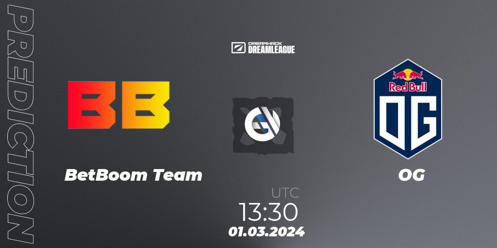 Pronósticos BetBoom Team - OG. 01.03.24. DreamLeague Season 22 - Dota 2