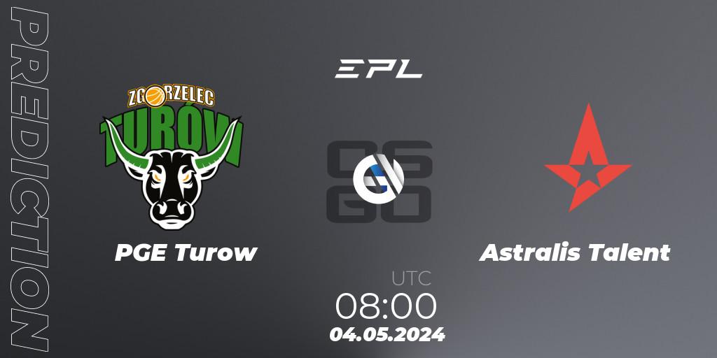 Pronósticos PGE Turow - Astralis Talent. 04.05.2024 at 08:00. European Pro League Season 17: Division 2 - Counter-Strike (CS2)