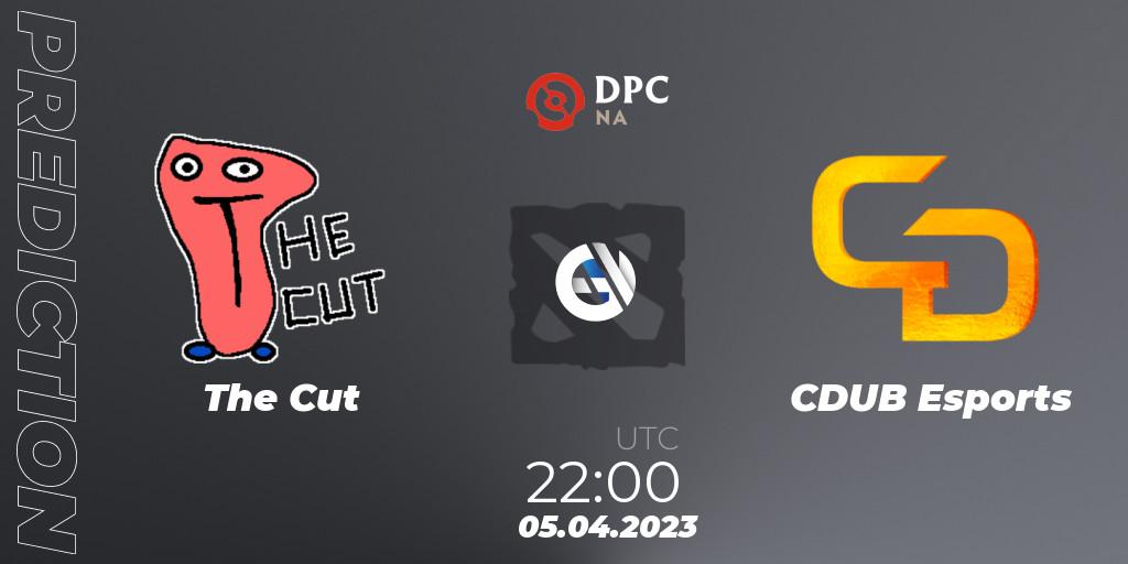 Pronósticos The Cut - CDUB Esports. 05.04.23. DPC 2023 Tour 2: NA Division II (Lower) - Dota 2